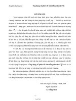 Sáng kiến kinh nghiệm Ứng dụng số phức để tính tổng của các Ckn