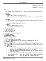 Tập giáo án Đại số 8 năm 2010 - Tiết 10: Phân tích đa thức thành nhân tử - Phương pháp dùng hằng đẳng thức