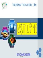 Giáo án giảng dạy môn Vật lý 11 - Chương III: Dòng điện trong các môi trường - Bài 21: Dòng điện trong chân không