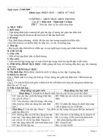 Giáo án Vật lý lớp 11 - Tiết 1 đến tiết 15 - THPT Trần Phú – TP Móng Cái – Quảng Ninh