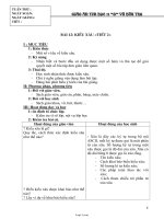 Giáo án giảng dạy môn Tin học 11 - Bài 12: Kiểu xâu