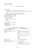 Giáo án môn Hóa hoc 8 năm 2009 - Tiết 15: Bài luyện tập 2