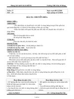 Giáo án môn Sinh học 8 - Trường THCS Đạ MRông - Tiết 33: Chuyển hóa