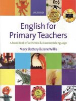 Handbook of activities & classroom language - Trường Đại học Công nghiệp Thực phẩm Tp. Hồ Chí Minh
