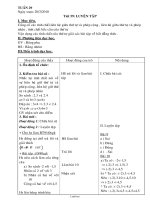 Giáo án Đại số lớp 8 - Tuần 29 - Tiết 59, 60