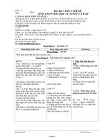 Giáo án môn Hóa học 9 - Tiết 9: Thực hành: Tính chất hóa học của oxit và axit