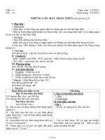 Đề kiểm tra học kì I môn : Anh Văn 8 thời gian làm bài : 35 phút năm học : 2014 – 2015