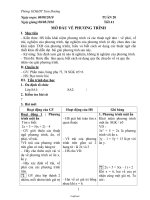 Giáo án Đại số khối 8 - Tuần 20 - Tiết 41 đến tiết 44