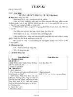 Giáo án các môn khối 4 - Trường TH Phan Bội Châu - Tuần 33