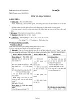 Giáo án môn Sinh học 8 năm 2010 - Tiết 17: Tim và mạch máu