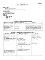 Giáo án môn Tin học khối 11 - Bài 13: Kiểu bản ghi