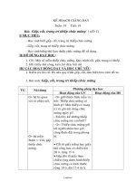 Kế hoạch giảng dạy lớp 2 môn Thủ công - Tiết 19: Gấp, cắt, trang trí thiếp chúc mừng