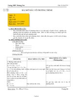 Bài soạn môn Đại số khối 8 - Tiết 41 đến tiết 70