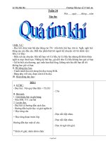 Giáo án môn học khối lớp 2 - Tuần 24