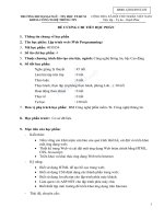 Đề cương chi tiết học phần Lập trình web (Web Programming) - TRƯỜNG CÁN BỘ QUẢN LÝ GIÁO DỤC THÀNH PHỐ HỒ CHÍ MINH