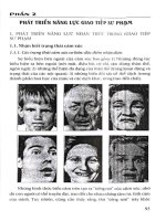 Giáo trình Giao tiếp sư phạm: Phần 2