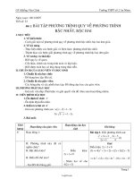 Giáo án dạy Đại số 10 cơ bản tiết 22, 23, 24
