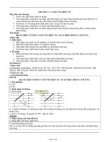 Giáo án giảng dạy môn Vật lý 11 - Tiết 58 đến tiết 69