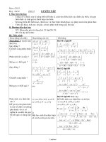 Thiết kế giáo án Đại số 8 - Chương II: Phân thức đại số - Tiết 33: Luyện tập