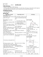 Thiết kế giáo án Hình học 8 - Tiết 15: Luyện tập