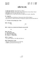 Giáo án Tuần 30 - Ngữ văn 8