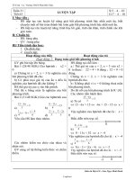 Thiết kế giáo án Đại số 8 - Tiết 63: Luyện tập