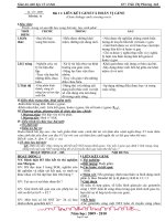 Giáo án Sinh học 12 - Tiết 11, Bài 11: Liên kết gene và hoán vị gene - Trần Thị Phương Anh