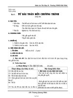 Giáo án Tin học 8 - Tiết 19 đến tiết 22