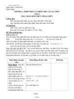 Bài soạn Đại số lớp 8 - Tuần 1 đến tuần 31