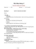 Giáo án Hoạt động ngoài giờ lên lớp - Chủ điểm tháng 9: Truyền thống nhà trường