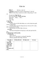 Giáo án Sinh học 10 - Tiết 23: Dinh dưỡng, chuyển hóa vật chất và năng lượng ở vi sinh vật - Diệp Thị Lan