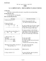 Giáo án Tuần 20 - Khối 3