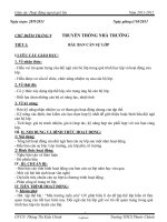 Giáo án Hoạt động ngoài giờ lên lớp 8 cả năm - Trường THCS Phước Chánh