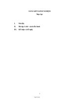 Sáng kiến kinh nghiệm Sử dụng bài tập ô chữ - Trong dạy học sinh học