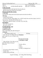 Thiết kế giáo án môn Sinh học 8 - Tiết 13 đến tiết 46