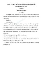 Giáo án môn Tiếng Việt lớp 1 sách Cánh Diều - Bài ôn tập giữa học kì 2 - Trường Đại học Công nghiệp Thực phẩm Tp. Hồ Chí Minh