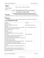 Giáo án môn Thủ công 1 - Trường Tiểu học Hiệp Hòa “A”