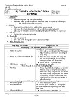 Giáo án Vật lí 8 tiết 17: Sự chuyển hóa và bảo toàn cơ năng