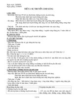 Giáo án môn Lý 7 tiết 2: Sự truyền ánh sáng