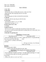 Giáo án Sinh học khối 8 - Tiết 3: Tế bào