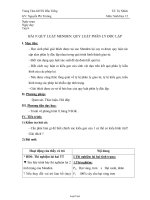 Giáo án Sinh 12 cơ bản bài 9: Quy luật Menđen: quy luật phân ly độc lập