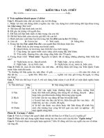 Đề 2 kiểm tra cuối năm - Khối 1 năm học: 2014 - 2015 môn thi Tiếng Việt (viết) - Thời gian 35 phút (không kể thời gian phát đề)