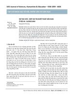 Hát Bà chòi - một giá trị nghệ thuật dân gian ở Hội An - Quảng Nam