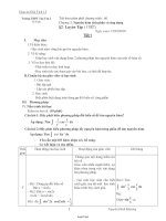 Giáo án Giải tích lớp 12 - Tiết 60 - Bài 2: Luyện tập ( 1 tiết)