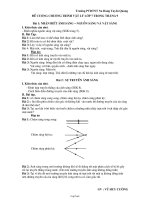 Đề cương chương trình Vật lý lớp 7 trong tháng 9