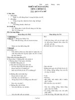 Giáo án khối 2 - Tuần 13 môn Chính tả - Tiết: Quà của bố