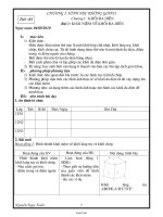 Giáo án Hình học lớp 12 cơ bản - Chương I: Khối đa diện