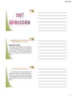 Bài giảng Quản trị du lịch: Chương 7 - ThS. Nguyễn Hoài Nhân - Trường Đại Học Quốc Tế Hồng Bàng