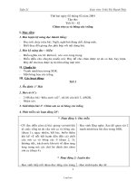 Ma trận đề kiểm tra học kì II môn Vật lý 7