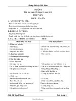 Giáo án Tổng hợp các môn học lớp 1 - Tuần dạy 8 - Trường Tiểu học Cần Kiệm